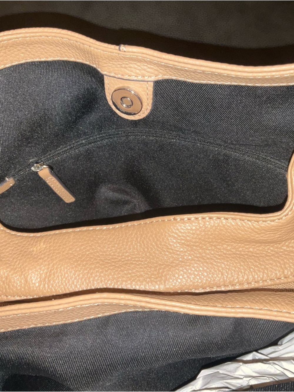 Vince Camuto Leather Shoulder Hobo Bag - Picture 14 of 15